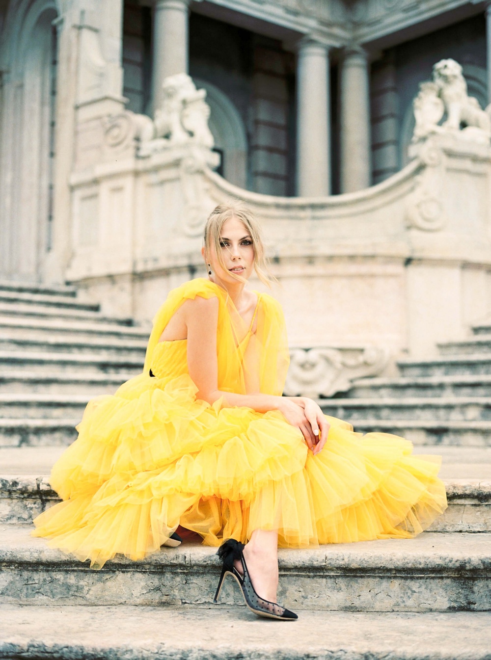 Editorial no Palácio de Queluz