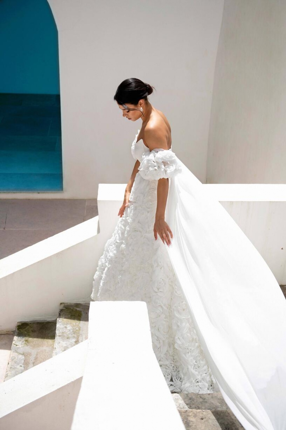&quot;O Vestido&quot; de Noiva Floral Romântico